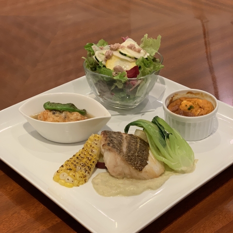 8月の休日ランチ