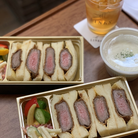 残暑を乗り切る肉の日ウィーク！ビーフカツサンド&amp;ヴィシソワーズ